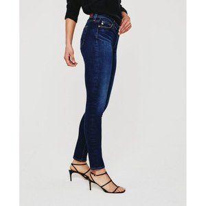 AG Adriano Goldschmied The Prima Mid Rise Cigarette Jeans in 5 Years Greenstone